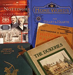 Montage of items from the East Midlands Collection