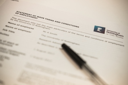 Image of HR contract